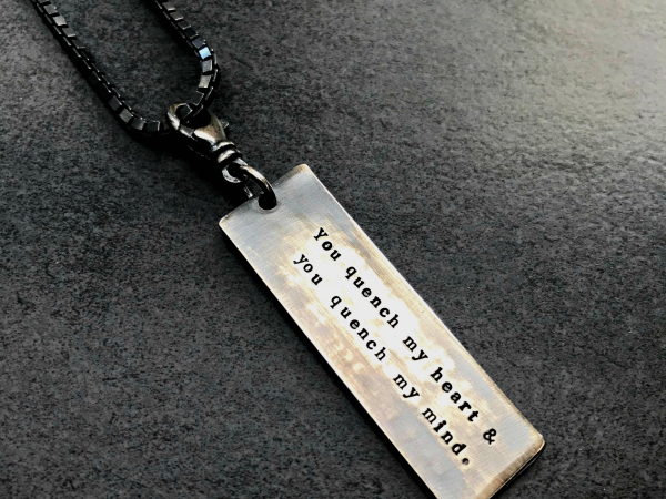 custom men's necklace