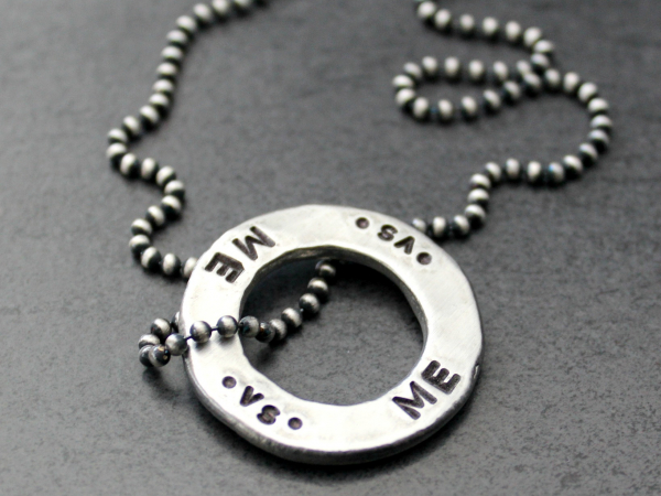 Personalized men's necklace