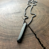 mens personalized bar necklace