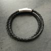 mean's leather wrap bracelet