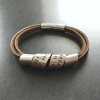 secret spinning message bracelet