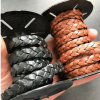 PTW thick braided leather colour choices