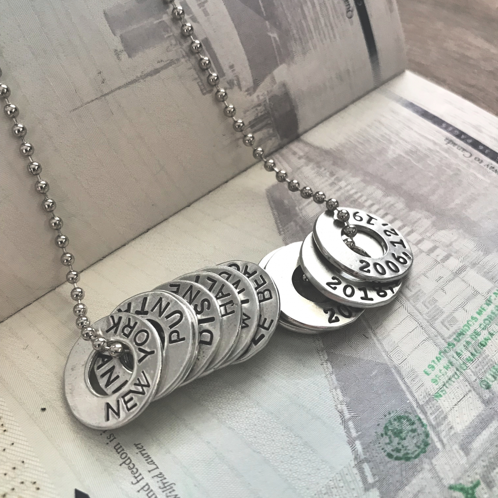 travel necklace